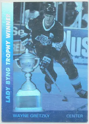 1991-92 UPPER DECK - WAYNE GRETZKY #AW6 AWARD WINNERS HOLOGRAM