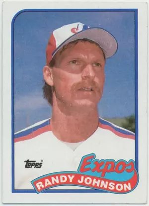 1989 Topps - Randy Johnson RC #647