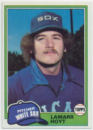 1981 Topps - Lamarr Hoyt RC #164