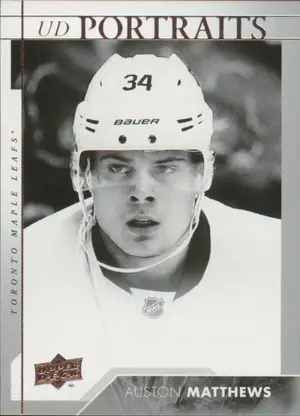 2017-18 UPPER DECK - AUSTON MATTHEWS #P-50 PORTRAITS