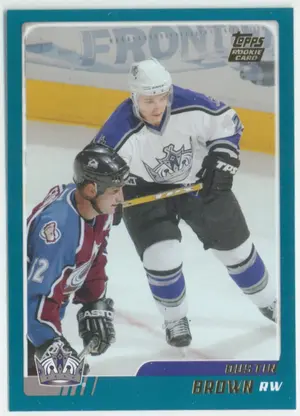 2003-04 TOPPS ROOKIES & TRADED - DUSTIN BROWN #TT113 ROOKIE