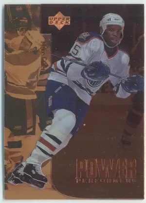 1996-97 UPPER DECK - MIKE GRIER #P13 POWER PERFORMERS