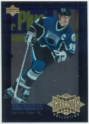 1995-96 UPPER DECK - WAYNE GRETZKY #G14 GRETZKY'S RECORD COLLECTION