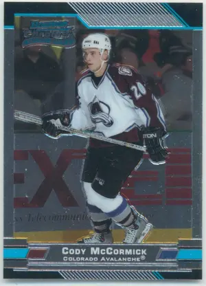 2003-04 BOWMAN CHROME DRAFT PICKS & PROSPECTS - CODY McCORMICK #124 ROOKIE