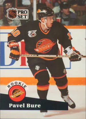 1991-92 PRO SET - PAVEL BURE #564 ROOKIE