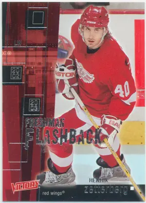 2003-04 VICTORY - HENRIK ZETTERBERG #FF17 FRESHMAN FLASHBACK
