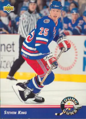 1992-93 UPPER DECK - STEVEN KING #575 YOUNG GUNS