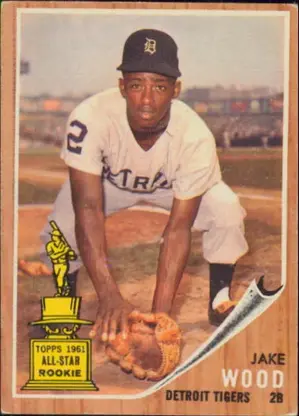 1962 Topps - Jake Wood #427⚠️