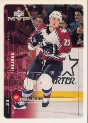 1998-99 MVP - MILAN HEJDUK #55 ROOKIE