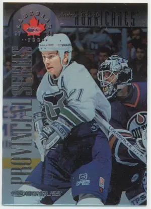 1997-98 DONRUSS CANADIAN ICE - ANDREW CASSELS #66 PROVINCIAL SERIES 45/750