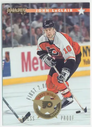1996-97 DONRUSS - JOHN LeCLAIR #36 PRESS PROOF /2000
