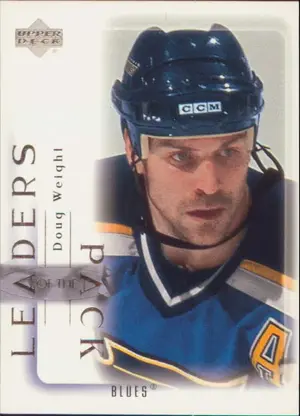 2001-02 UPPER DECK - DOUG WEIGHT #LP13 LEADERS OF THE PACK