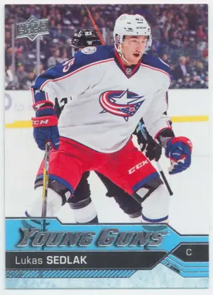 2016-17 UPPER DECK - LUKAS SEDLAK #521 YOUNG GUNS