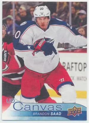 2016-17 UPPER DECK - BRANDON SAAD #C26 CANVAS