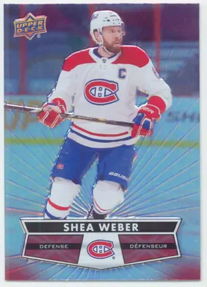 2021-22 TIM HORTONS - SHEA WEBER #92