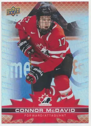 2021-22 TIM HORTONS TEAM CANADA - CONNOR McDAVID #1