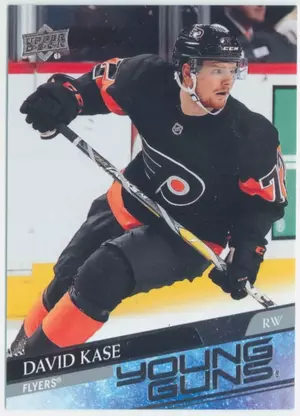2020-21 UPPER DECK - DAVID KASE #493 YOUNG GUNS