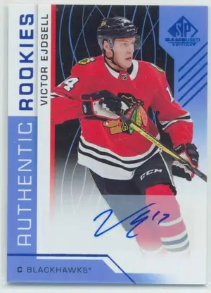 2018-19 SP GAME USED - VICTOR EJDSELL #161 AUTOGRAPH