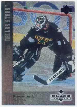 1996-97 BLACK DIAMOND - ROMAN TUREK #1 RC