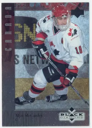 1996-97 BLACK DIAMOND - ALYN McCAULEY #78 RC