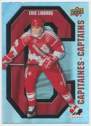 2021-22 TIM HORTONS TEAM CANADA - ERIC LINDROS #CC-10 CAPTAINS