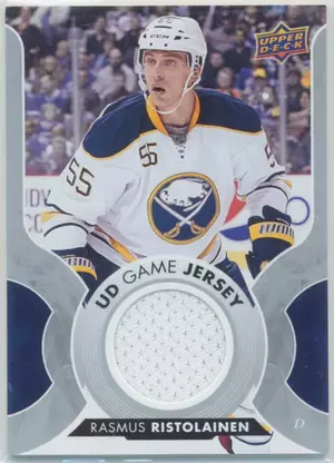 2017-18 UPPER DECK - RASMUS RISTOLAINEN #GJ-RI GAME JERSEY