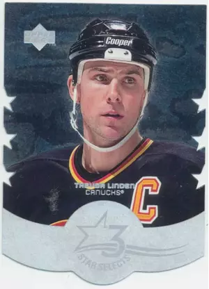 1997-98 UPPER DECK - TREVOR LINDEN #T17B THREE STAR SELECTS