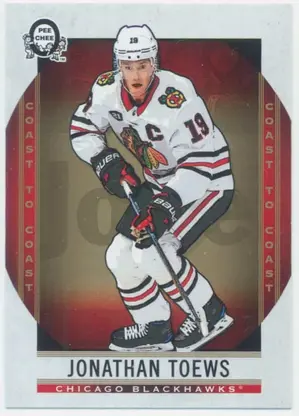 2018-19 O-PEE-CHEE COAST TO COAST - JONATHAN TOEWS #1