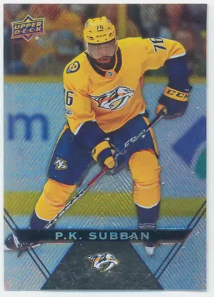 2018-19 TIM HORTONS - P.K. SUBBAN #76