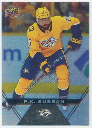 2018-19 TIM HORTONS - P.K. SUBBAN #76
