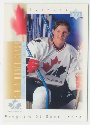 1996-97 UPPER DECK - JEREMY REICH #386 PROGRAM OF EXCELLENCE RC