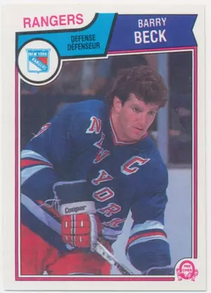 1983-84 O-PEE-CHEE - BARRY BECK #241