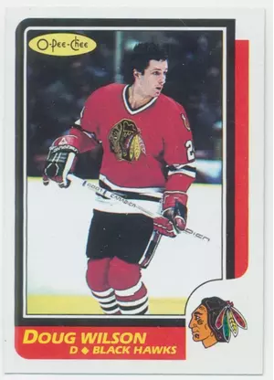 1986-87 O-PEE-CHEE - DOUG WILSON #106