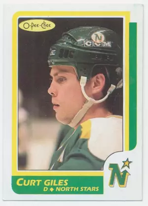 1986-87 O-PEE-CHEE - CURT GILES #119