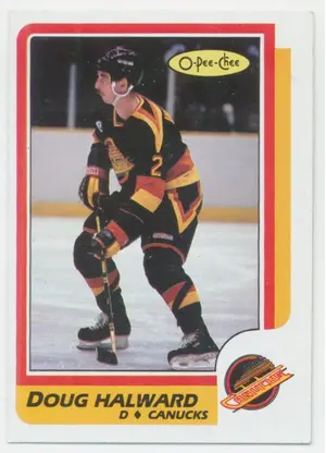 1986-87 O-PEE-CHEE - DOUG HALWARD #248
