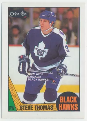 1987-88 O-Pee-Chee - Steve Thomas #188