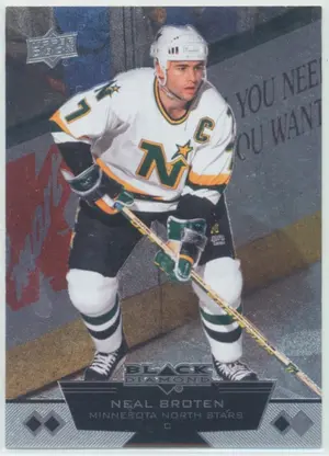 2012-13 BLACK DIAMOND - NEAL BROTEN #166 TRIPLE DIAMOND