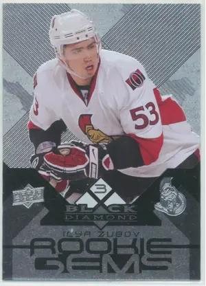2008-09 BLACK DIAMOND - ILYA ZUBOV #162 ROOKIE GEMS