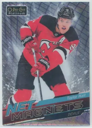 2018-19 O-PEE-CHEE PLATINUM - TAYLOR HALL #NM-12 NET MAGNETS