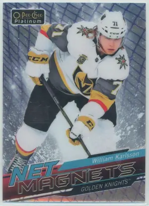 2018-19 O-PEE-CHEE PLATINUM - WILLIAM KARLSSON #NM-11 NET MAGNETS