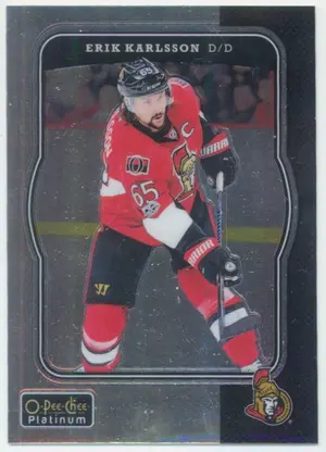 2017-18 O-PEE-CHEE PLATINUM - ERIK KARLSSON #R-30 RETRO
