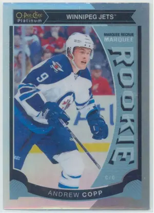 2015-16 O-PEE-CHEE PLATINUM - ANDREW COPP #M48 MARQUEE ROOKIE RAINBOW