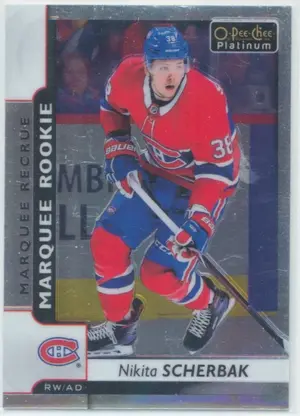 2017-18 O-PEE-CHEE PLATINUM - NIKITA SCHERBAK #184 ROOKIE