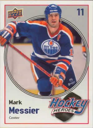 2009-10 UPPER DECK - MARK MESSIER #HH22 HOCKEY HEROES