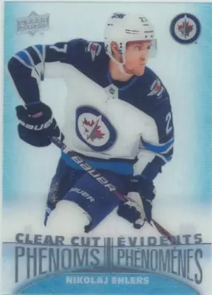 2018-19 TIM HORTONS - NIKOLAJ EHLERS #CC-11 CLEAR CUT PHENOMS