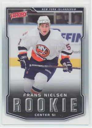 2007-08 VICTORY - FRANS NIELSEN #212 ROOKIE