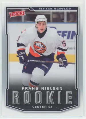 2007-08 VICTORY - FRANS NIELSEN #212 ROOKIE