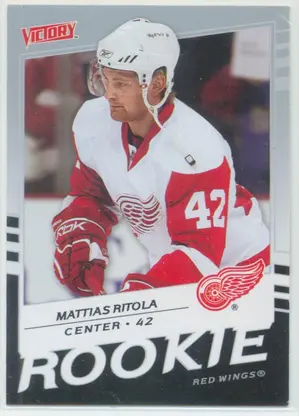 2008-09 VICTORY - MATTIAS RITOLA #241 ROOKIE