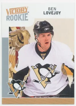2009-10 VICTORY - BEN LOVEJOY #215 ROOKIE