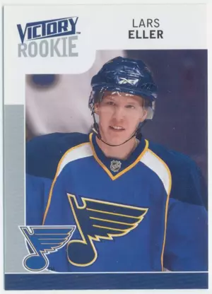 2009-10 VICTORY - LARS ELLER #324 ROOKIE